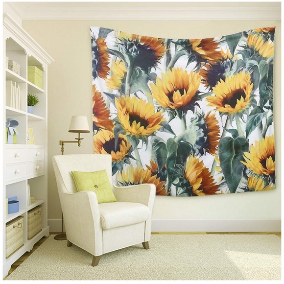 Bright Sunflower Tapestry 🌻 - Picture 2 of 6